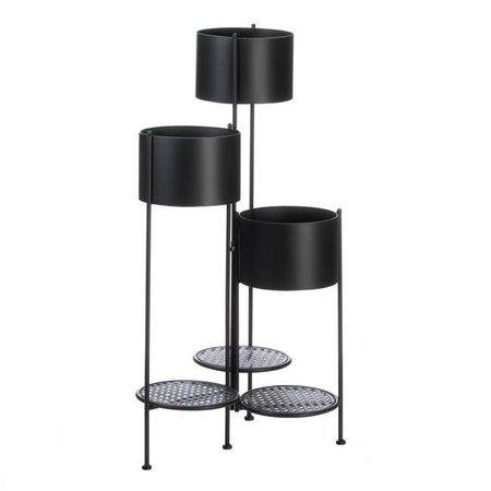 SUMMERFIELD TERRACE Summerfield Terrace 10018721 3-Tier Barrel Bucket Plant Stand 10018721